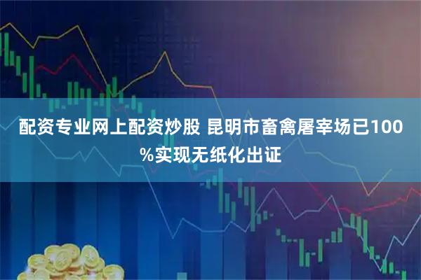 配资专业网上配资炒股 昆明市畜禽屠宰场已100%实现无纸化出证
